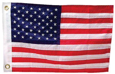Sea Choice - 12" x 18" Deluxe Sewn U.S. Flag (Restricted from sale into MN) - 78211