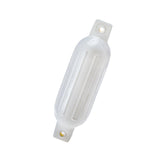 Seachoice - Twin Eye Ribbed Fender | White | 4.5" x 16" | 79001