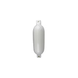 Seachoice - Twin Eye Ribbed Fender | White | 5.5" x 20" | 79011