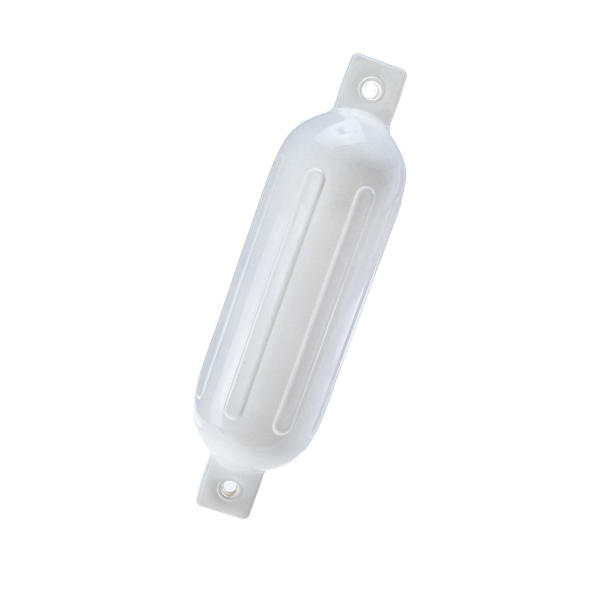 Seachoice - Twin Eye Ribbed Fender | White | 5.5" x 20" | 79011