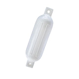 Seachoice - Twin Eye Ribbed Fender | White | 5.5" x 20" | 79011
