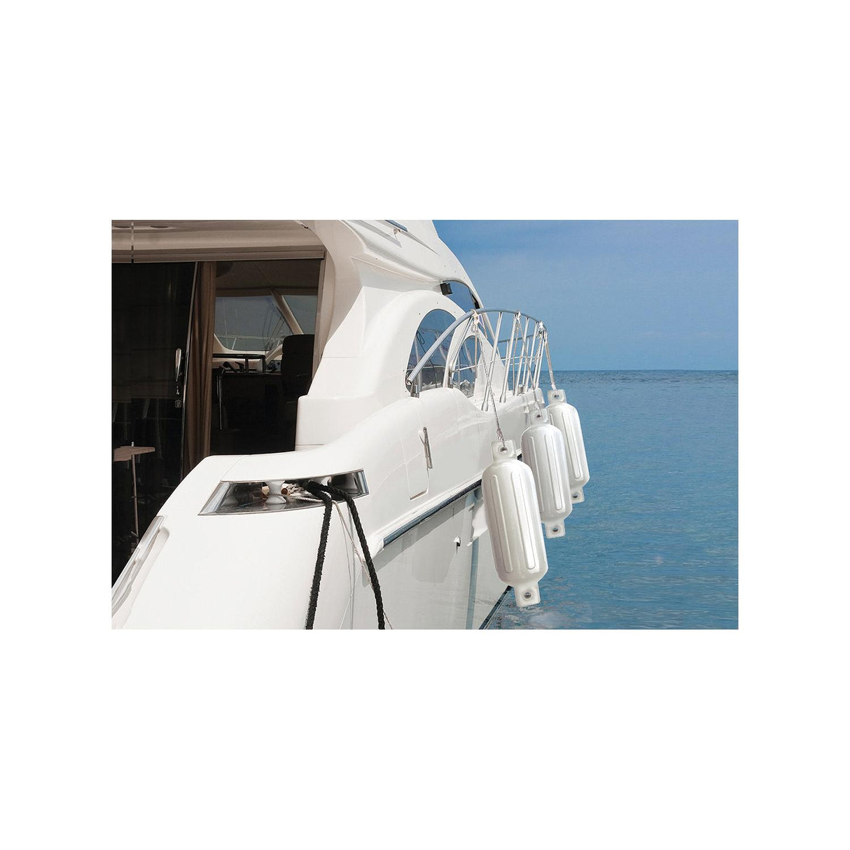 Seachoice - Defensa de doble ojo, 8,5" x 27" - 79031