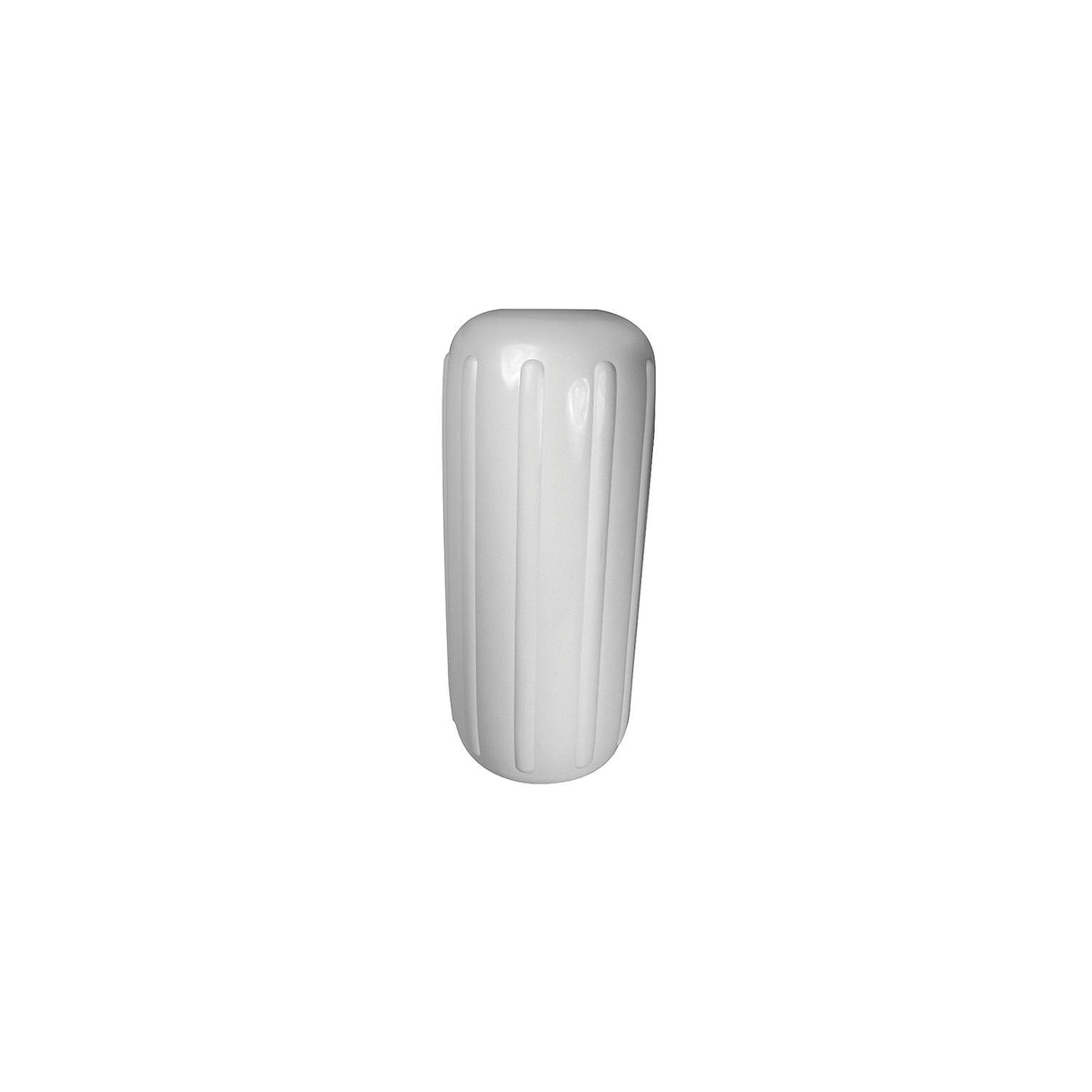 Seachoice - Center Hole Ribbed Fender | White | 8" x 20" | DE71201S