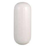 Seachoice - Center Hole Ribbed Fender | White | 8" x 20" | DE71201S