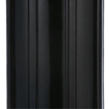 Seachoice - Defensa acanalada con orificio central - Negra - 6" x 15" - 79141