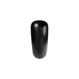 Seachoice - Center Hole Ribbed Fender | Black | 8" x 20" | DE71206S