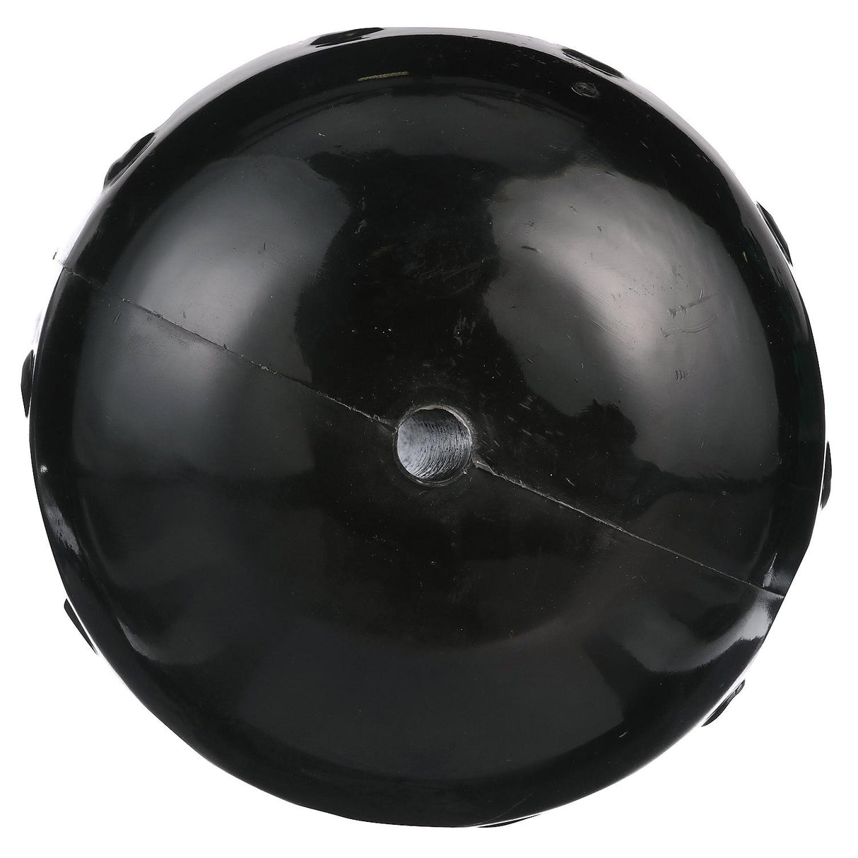Seachoice - Center Hole Ribbed Fender | Black | 8" x 20" | DE71206S