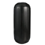 Seachoice - Center Hole Ribbed Fender | Black | 8" x 20" | DE71206S
