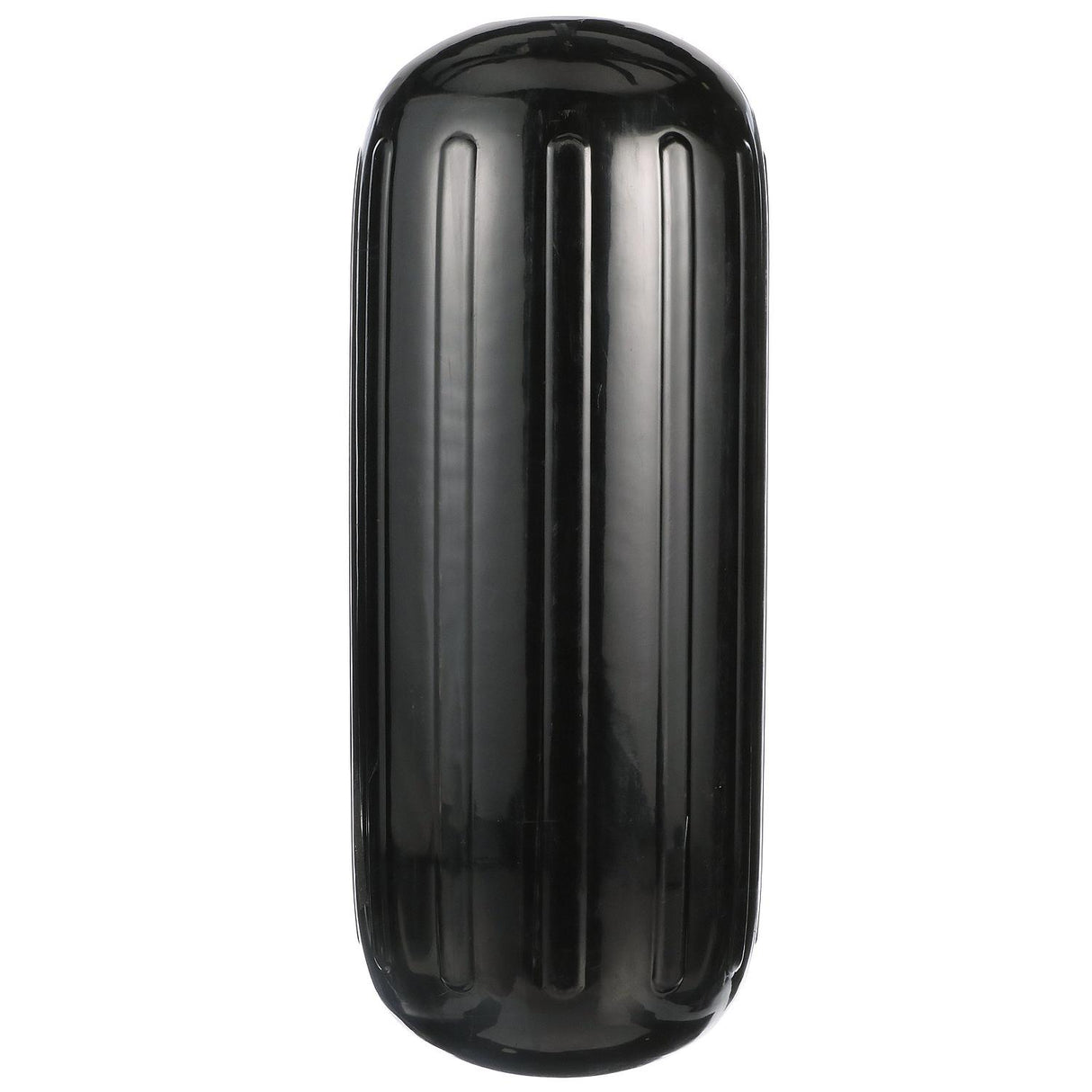 Seachoice - Defensa acanalada con orificio central - Negra - 10" x 25" - 79161
