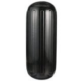 Seachoice - Defensa acanalada con orificio central - Negra - 10" x 25" - 79161
