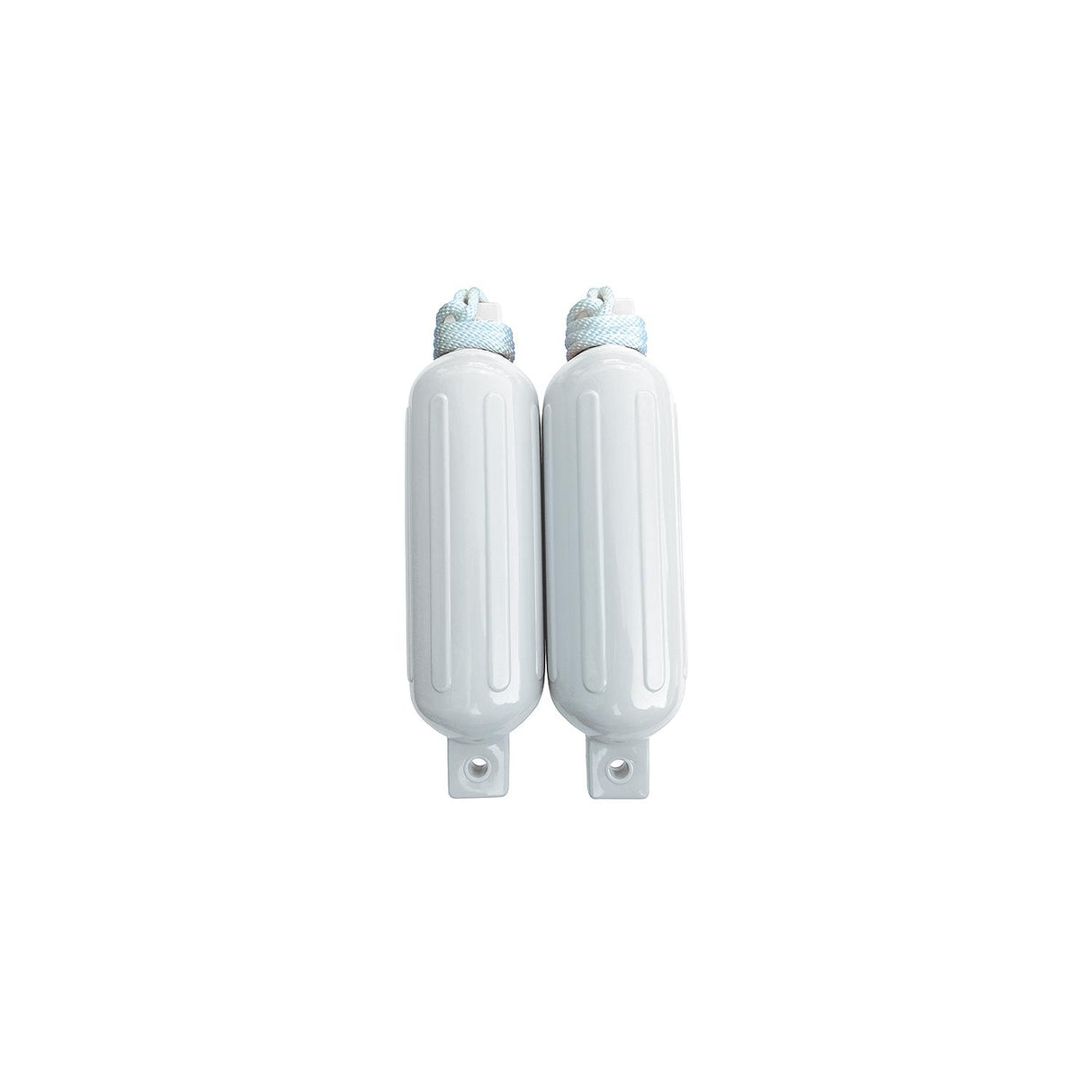 Seachoice - Kit de defensas de doble ojo (incluye 2 defensas y 2 cabos de defensa a juego de 6,5" x 23') - 79271 BLANCO