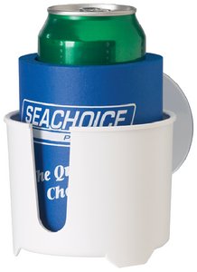 Sea Choice - White Drink Holder With Large Super Suction Cups - 79381