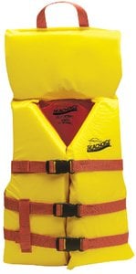 Seachoice - Type II Deluxe Childrens Vest - Youth - Red/Yellow - 86120