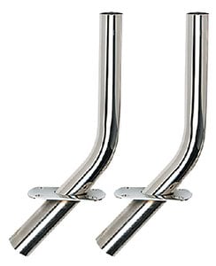 Sea Choice - Stainless Steel Outrigger Pole Holders Fits 11/8" ID Base & 15' Poles - 88761