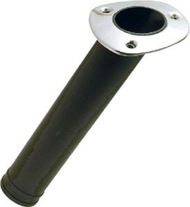 Sea Choice - 30 Degree Plastic Rod Holder With Stainless Steel Flange - 89221