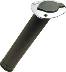 Sea Choice - 30 Degree Plastic Rod Holder With Stainless Steel Flange - 89231