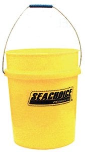 Sea Choice - 5 Gallon Utility Bucket With Handle, Yellow - 90120