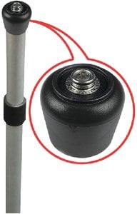 Sea Choice - Telescoping Boat Cover Support Pole With Base - 97301