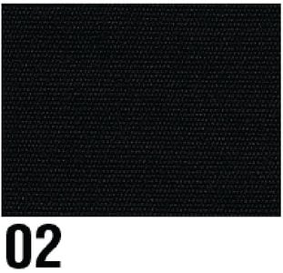 Carver Covers - 3 Bow 67"- 72" Jet Black Canvas - 402A02