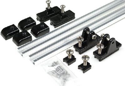 Carver Covers - Bimini Top Slide Track Kits (1 Pair Per Package) - Length-24" - 62000