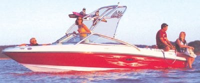 Carver Covers - To-Fit Boat Cover For V-Hull Runabout With Standard Tower - Centerline-20' 6", Beam-102", Max Rail Height-11" -  97120P