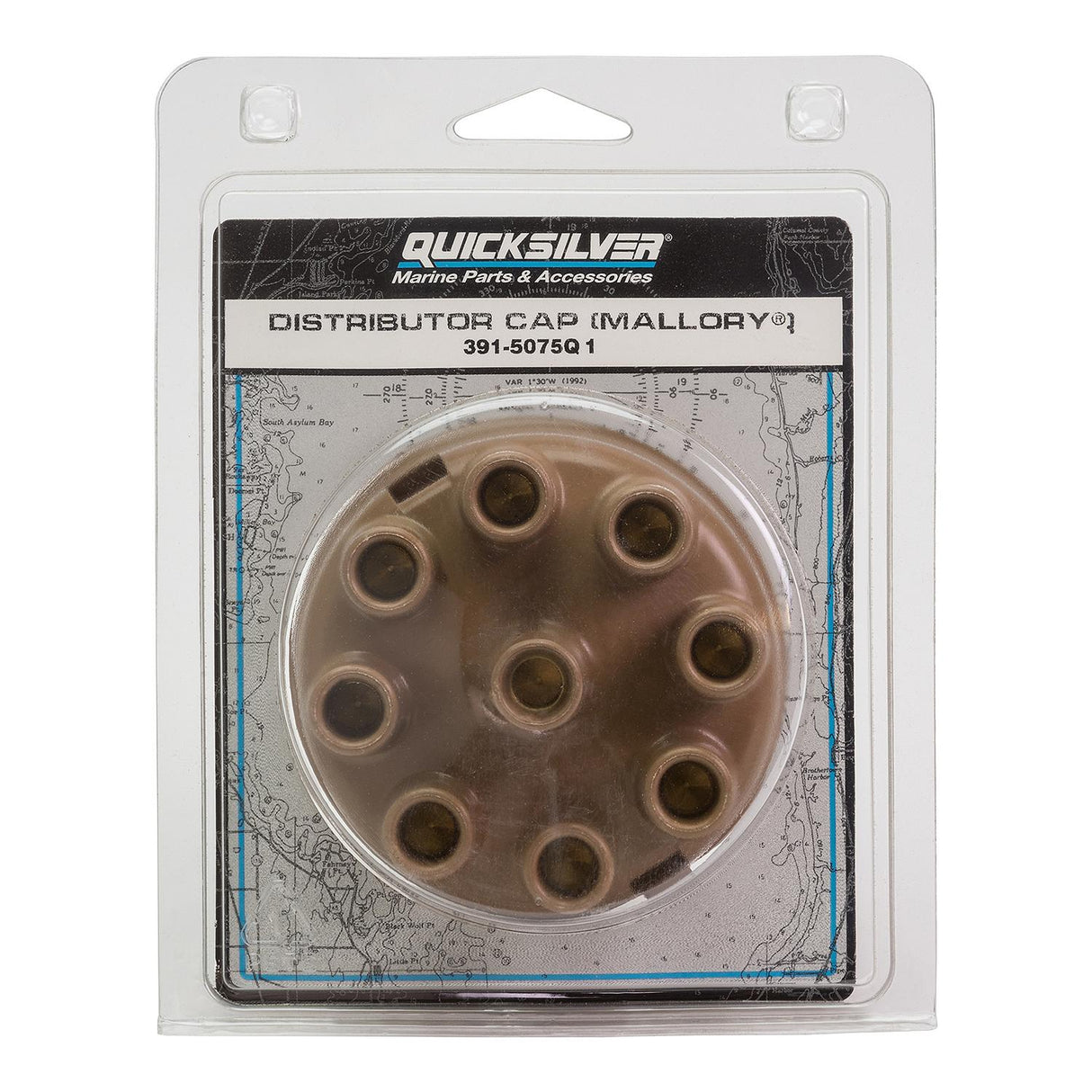 Mercury Mercruiser - Distributor Cap - Fits Ford & GM V-8 Engines with Mallory Ignition - 391-5075Q1