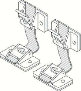 Ready America Inc - Thumb Lock TV Super Grips, Black - MRV200BK