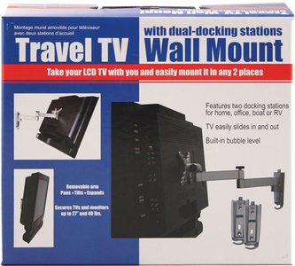 Ready America Inc - TV WALL MOUNT,READY AMERICA TRAVEL TV MOUNT KITS - MRV3500