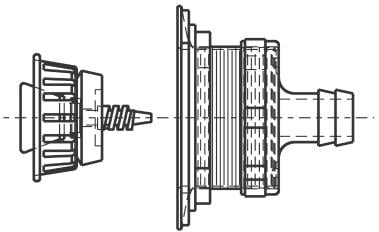 SEA DOG - SINK DRAIN WITH STRAINER - 5175261