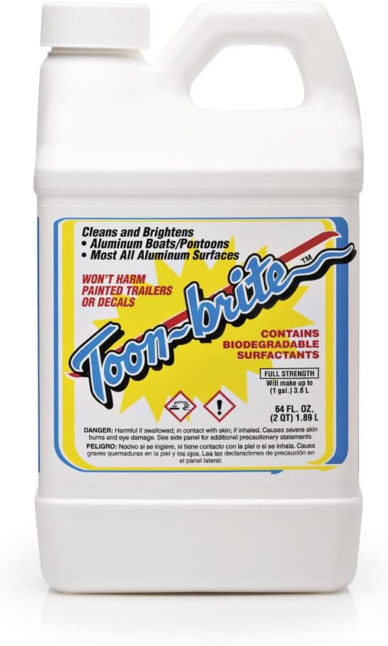 Toonbrite - Spray-On, Fiberglass Cleaner - 1/2 Gallon - F1000