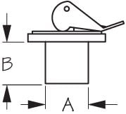 Sea-Dog Line - Brass Baitwell Plug - 3/4" - 5200941