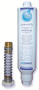 Flow-Pur -EXT INLNE G.HSE FLTR W/GAC/KDF,IN-LINE EXTERIOR FILTER - FP12GKE
