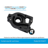 Mercury Mercruiser - Water Pump Base Kit - Fits MC I & R Drives w/o Flush Screw In Housing - 46-57234T1