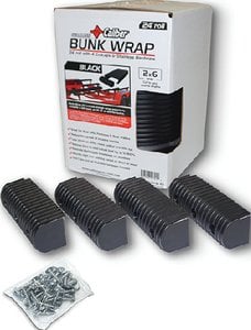 Caliber - Bunk Wrap Kit (Includes 4 Endcaps and Stainless Steel Hardware) - 23050BK