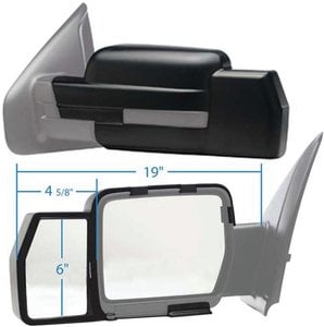 K-Source - Snap-On Towing Mirrors, pr. - 81810