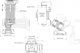 Scanstrut - ROKK Mini Kit w/Universal Phone Clamp, Adjustable Arm  Screw Down Surface Base - RLS-509-401