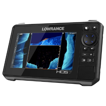 Lowrance - HDS-7 LIVE with Active Imaging 3-in-1 Transom Mount  C-MAP Pro Chart - 000-14416-001