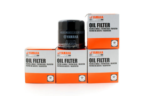 Yamaha F15 F25 F40 F50 F60 F70 Outboard Oil Filter 5GH-13440-61-00 5GH-13440-60-00 - 4-Pack
