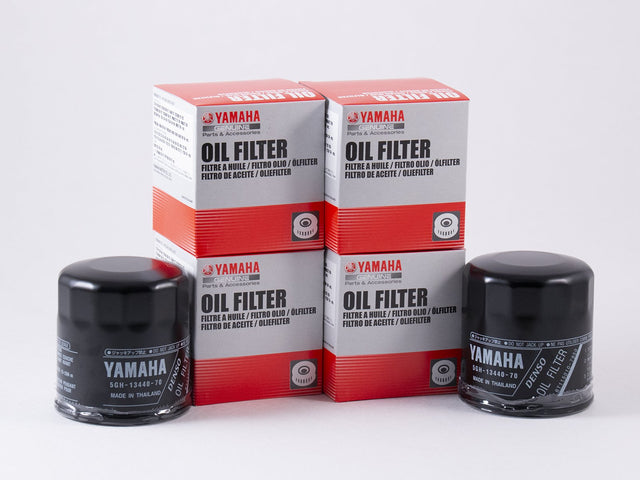 Yamaha F115 F100 F90 F75 F50 F40 F30 Oil Filter 5GH-13440-71-00 5GH-13440-70-00 - 4-Pack