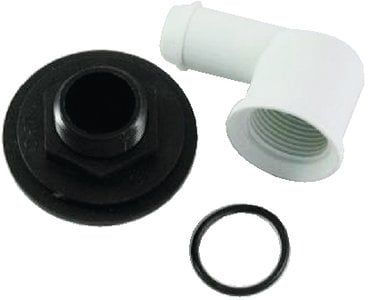 Jabsco - Bowl Spud / Elbow / O-Ring Marine Toilet Repair Kit for Models 37010 & 37045 - 581071000