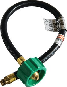 Trident Hose - 1014-1415-20 High Pressure 20" LPG Pigtail Hose & Quick Closing Coupling - 1014141520