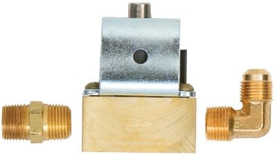 Trident hose - 3/8 Brass Solenoid + Fittings, 12V - 130077062KIT