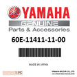 Yamaha - Crankshaft - 60E-11411-11-00