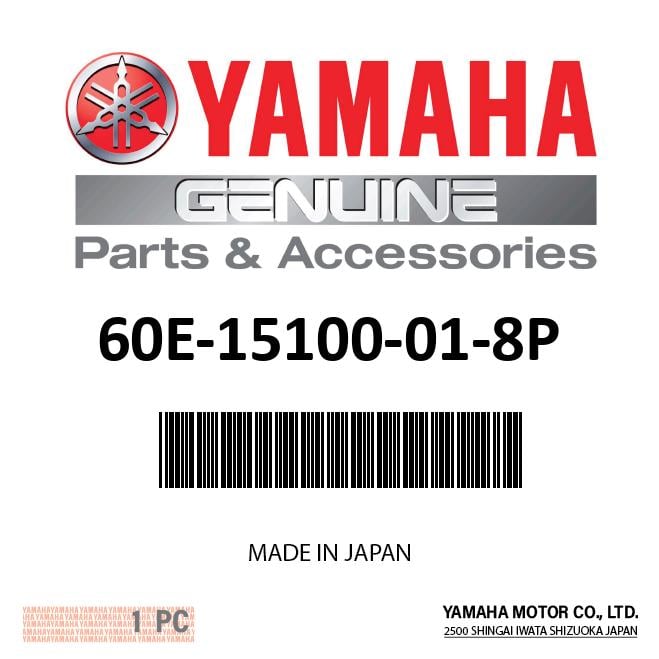 Yamaha - Crankcase Assy - 60E-15100-01-8P