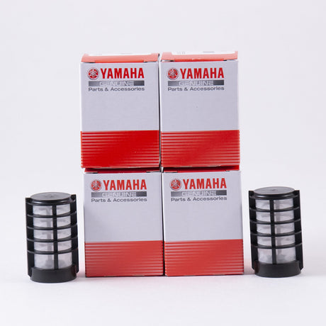 Yamaha F15 F20 F25 Fuel Filter Element Outboard - 61N-24563-10-00 - 4-Pack