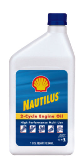 Shell - Nautilus Premium TC-W3 2-Cycle Outboard Oil - Quart - 550049771
