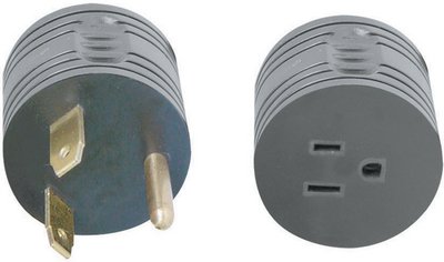 Voltec Industries - PARK ADT 30A MALE 15A FEMALE,PARK ADAPTER - 1600501