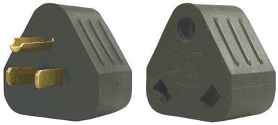 Voltec Industries - 30AMPF-15AMPMTRIANLGLE ADTP.,PARK ADAPTER - 1600550