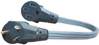 Voltec Industries - FLAT WIRE 30-50 AMP ADPTR 18IN,FLAT WIRE ADAPTERS - 1600570