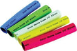 Ancor - Adhesive Lined Heat Shrink Tubing Assorted 3/4" x 3" (Yellow, White, Black, Green) - 306503